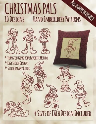 Christmas Pals Hand Embroidery Patterns
