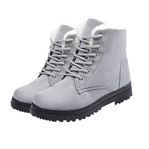 Womens Waterproof Snow Boots Warm Comfy