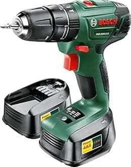 Bosch PSB 1800 LI-2 Cordless Combi Drill with Two 18 V Lithium-Ion Batteries
