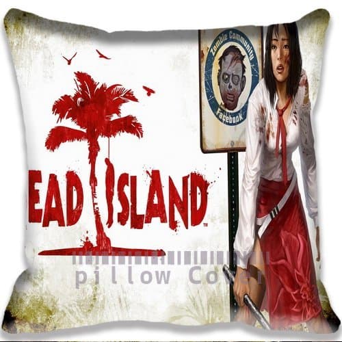 Personalized Home Decorative Throw Pillow Case with Hidden Zipper game High Resolution Dead Island Cottage and Comfortable Pillowcase