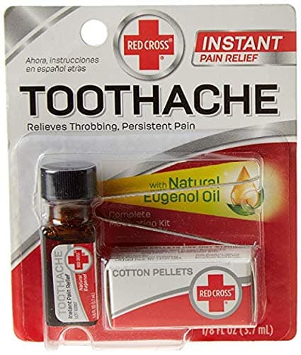 Red Cross Toothache Complete Medication 0.125 Ounce (Value Pack of 5)