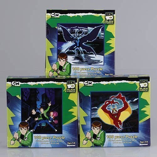 ONE Ben 10 Alien Force 100pc Puzzle (Styles Vary) by Pressman Toy