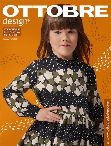 Ottobre Design magazine - issue 4/2018 - sewing patterns for children's clothing