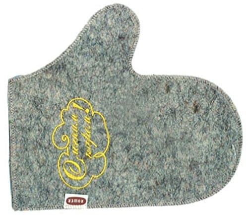 Enjoy Your Bath Spa Woolen Mitten Gray