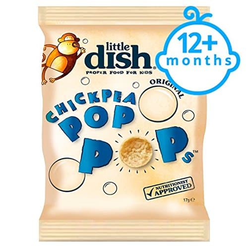 Little Dish Original Chickpea Pop Pops 17G