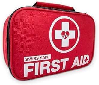 2-in-1 First Aid Kit (120 Piece) + Bonus 32-Piece Mini First Aid Kit: Compact, Lightweight for Emergencies at Home, Outdoors, Car, Camping, Workplace, Hiking &amp; Survival