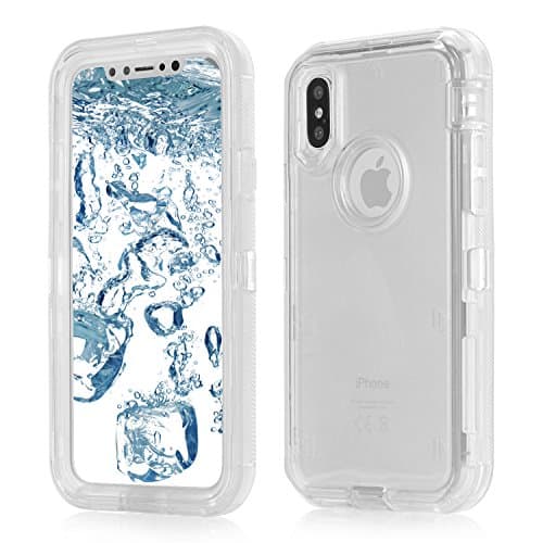 iPhone X Case,[VCOSI] Clear Case Heavy Duty Defense Shield Military Grade Drop Tested for Apple iPhone X &amp; iPhone 10 5.8 Inch Screen (ONLY) (Clear)