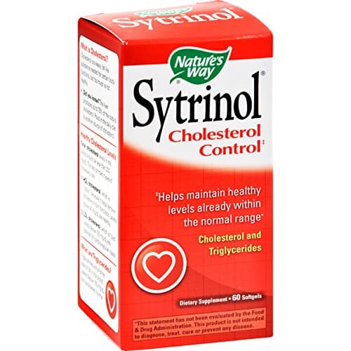 2Pack! Nature's Way Sytrinol Cholesterol Control - 60 Softgels