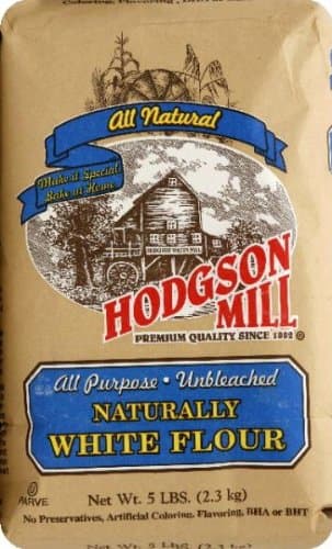 Hodgson Mill Unbleached Flour, 5 Lb - 6 Per Case.
