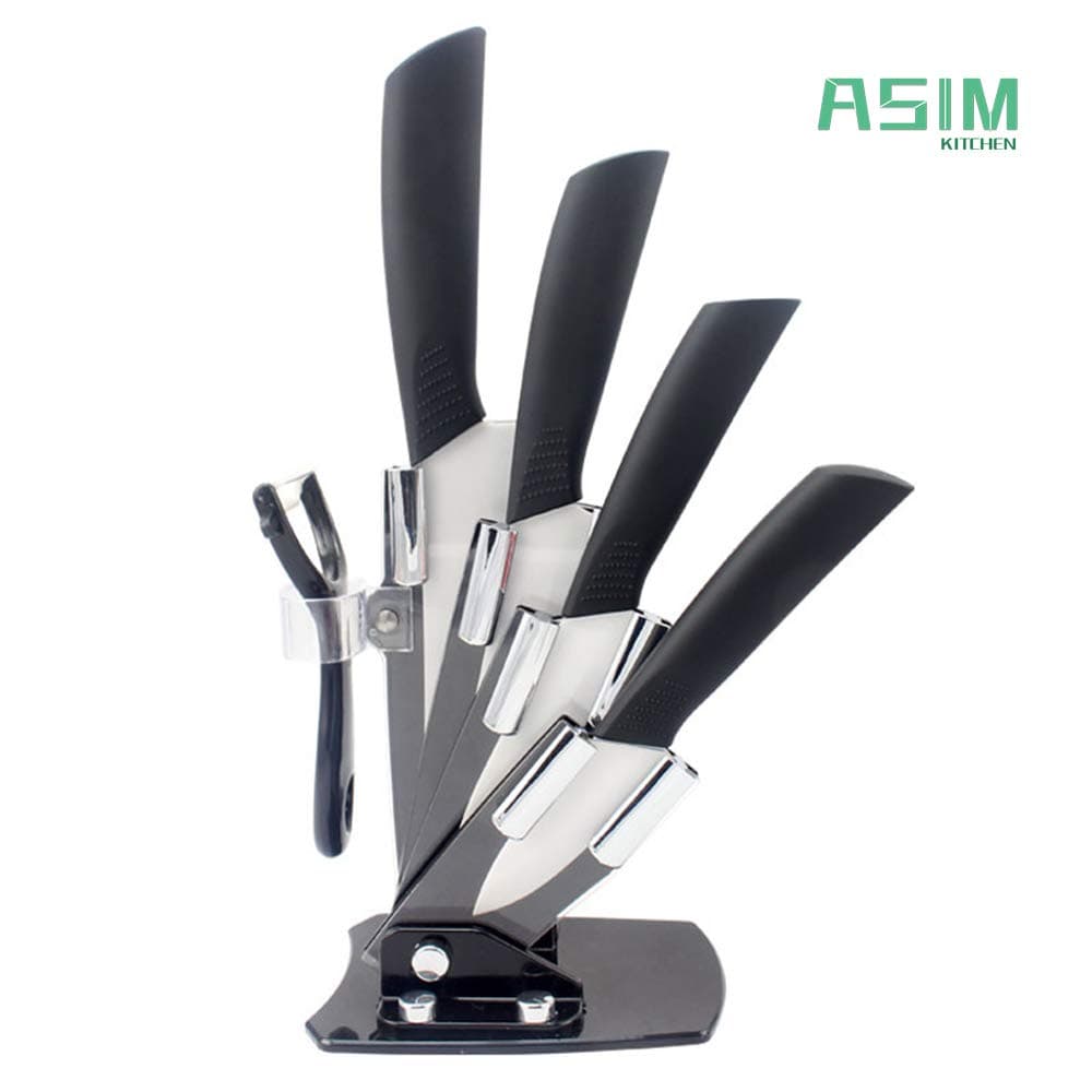 Sandy Surface Six-piece Ceramic Knife Kitchen Knife Set