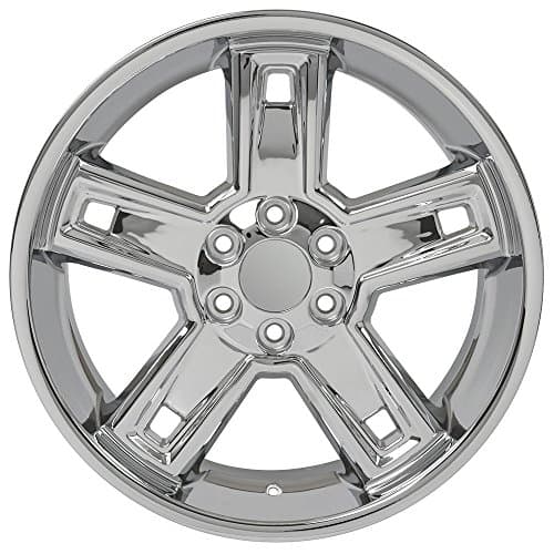 Chrome Wheel 22x9.5 Silverado Deep Dish Style for 2003-2014 GMC Savana 1500