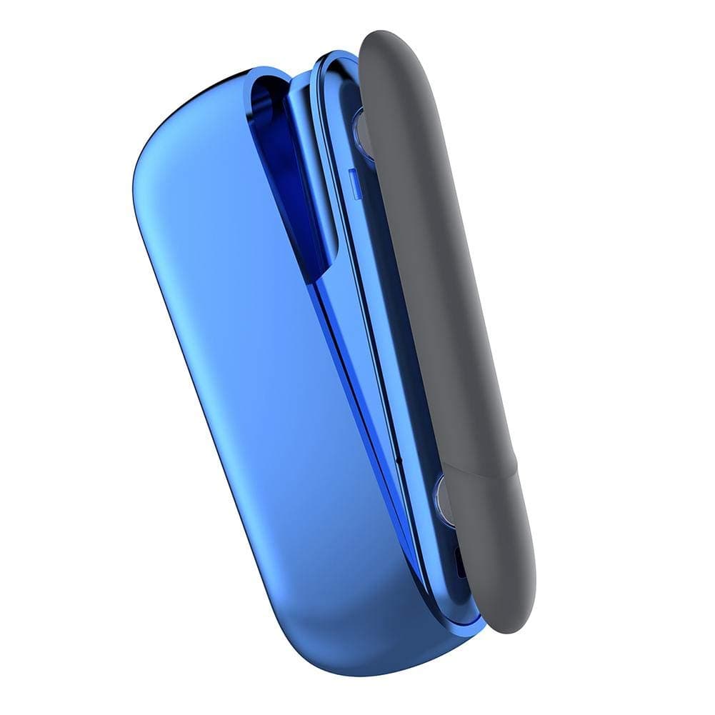 Earthily 6 Colors Clear PC Hard Protective Cap Case Side Cover Magnetic Side Cover E Cigarette Accessories Replaceable Outer Case for IQOS 3.0 Carrying Protective Anti Knock Case Cover like-minded