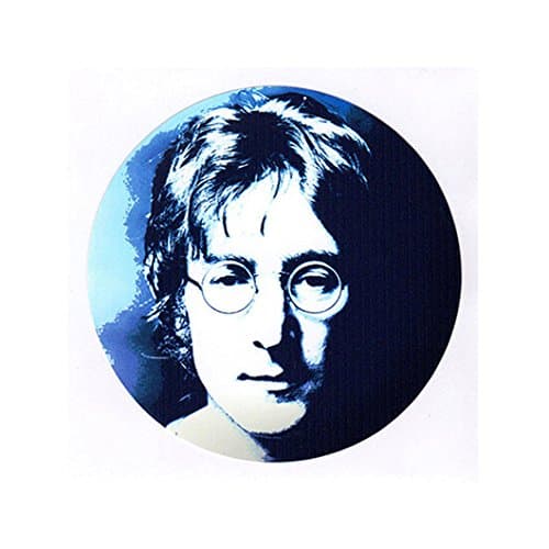 John Lennon 3" Round Sticker