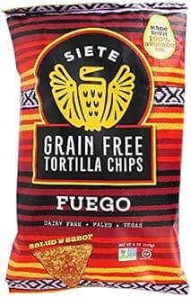 Siete - Grain Free Tortilla Chips Fuego - 4 oz.