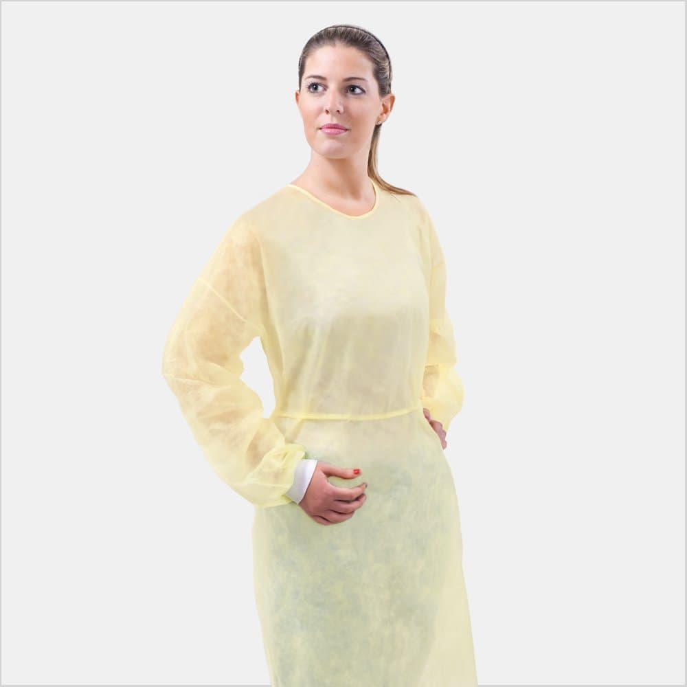 Fluid-Resistant Isolation Gowns
