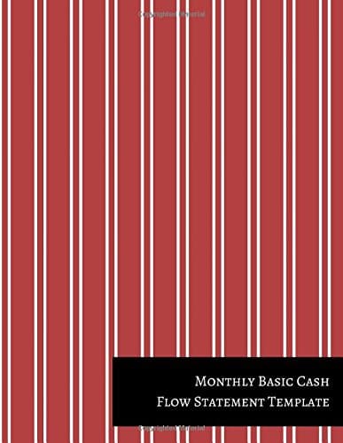 Monthly Basic Cash Flow Statement Template Paperback – 16 May 2017
