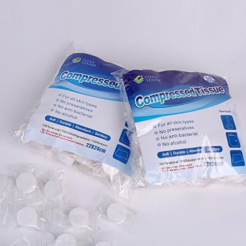 CLEAN LEADER Disposable Mini Compressed Cotton Towel