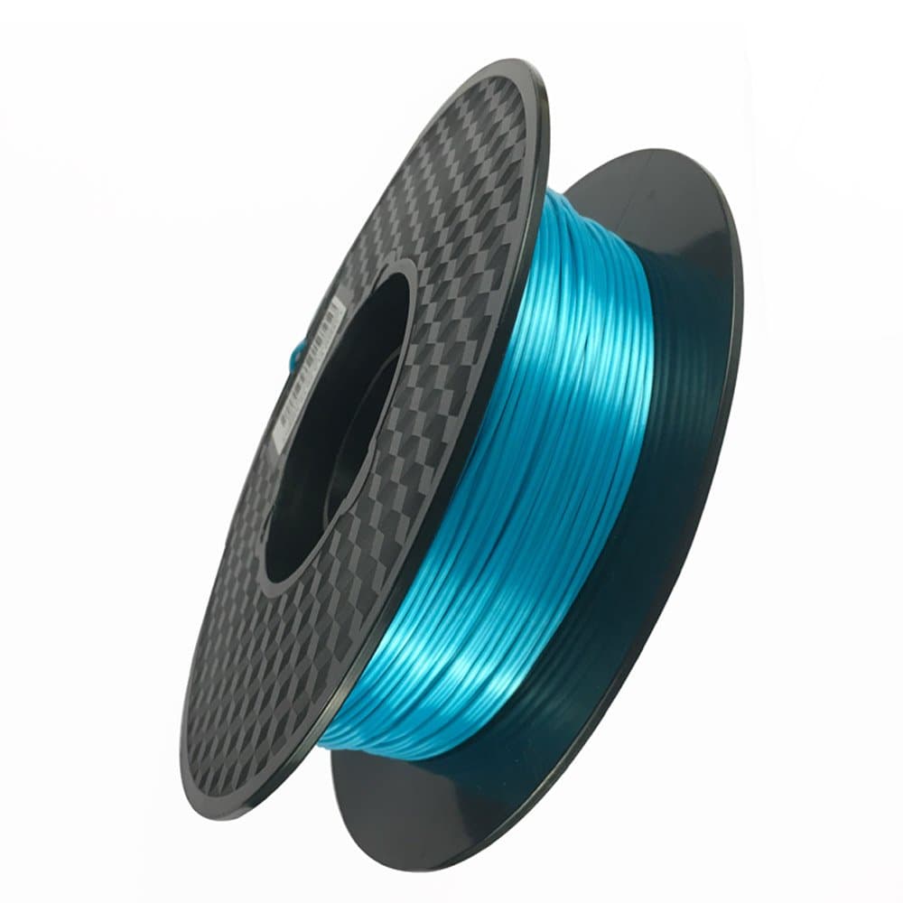 3D PLA-0.5KG1.75-BLU PLA 3D Printer Filament, Dimensional Accuracy +/- 0.05 mm, 0.5 kg Spool, 1.75 mm,Fluo Blue Silk feeling Printing Material