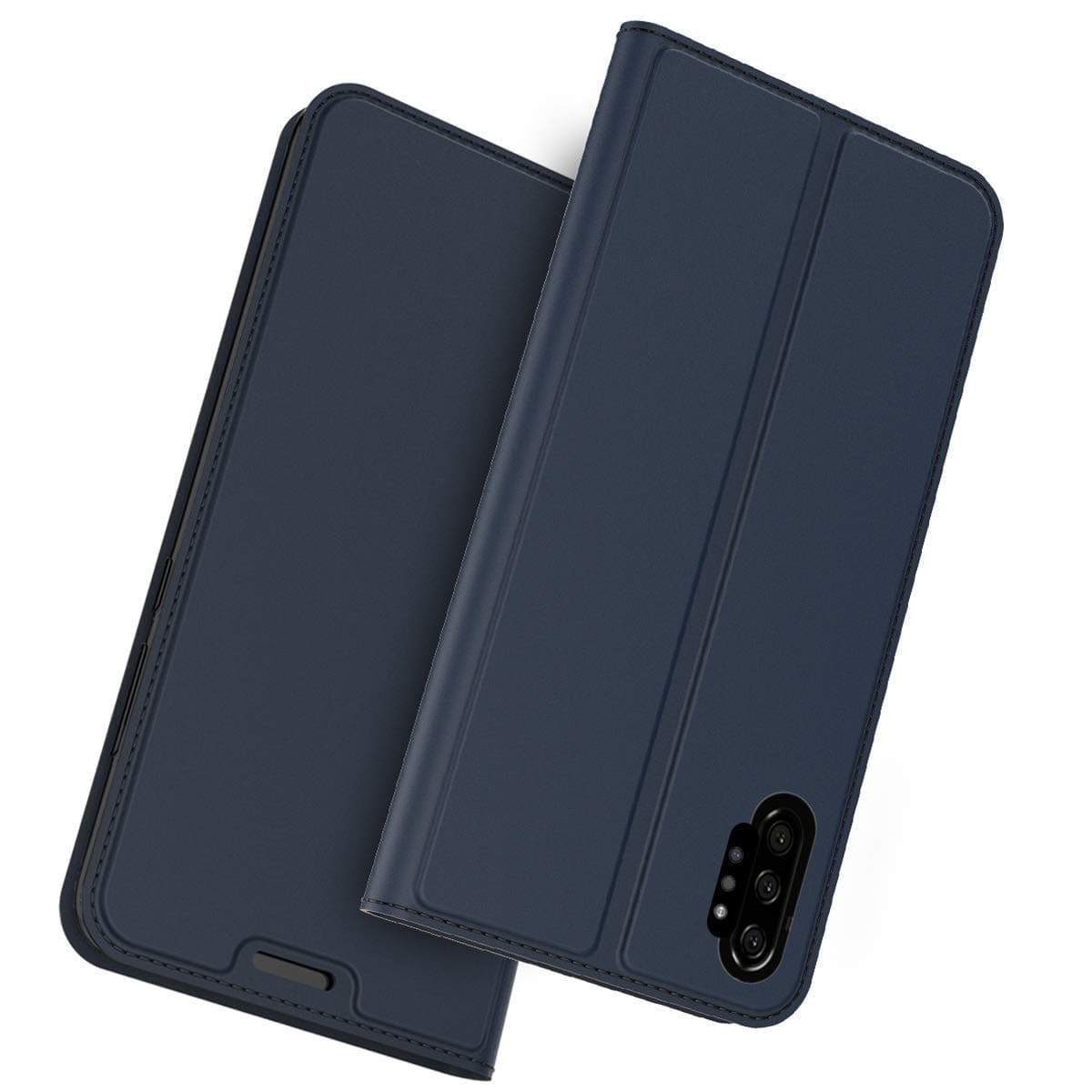 Wendapai Case compatible with Samsung Galaxy Note 10 Plus Case, Case compatible with Samsung Galaxy Note 10 Plus Protective Folio Flip Cover Back Shell Slim Shell for Case compatible with