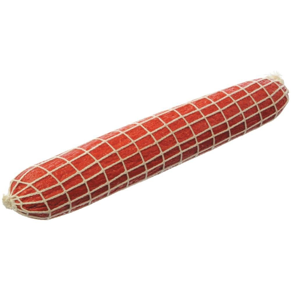 Artificial Salami for Displays Light Brown Plastic - 18" L
