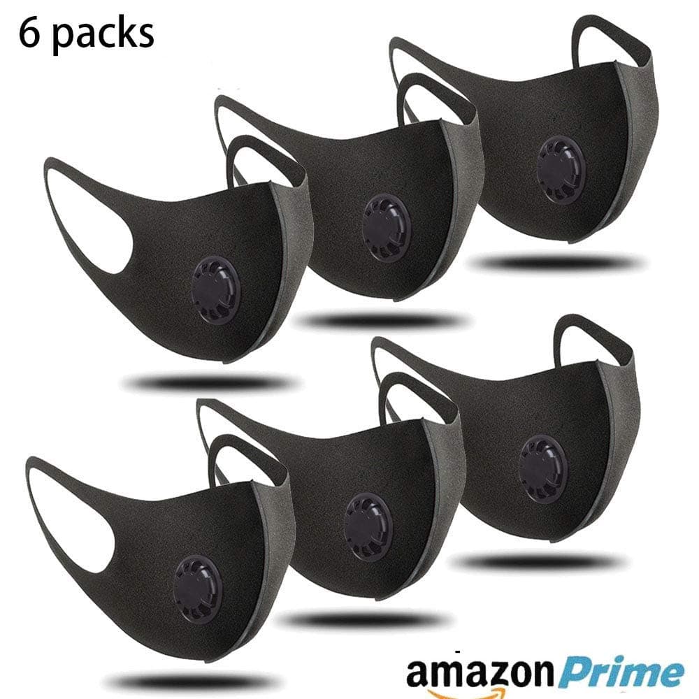 Mask for air pollution 6 packs