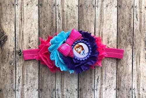 Sofia the first inspired headband by Inspired Bows