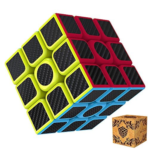 333 Cube Puzzle,Smooth Speed Super Durable Magic Cube Puzzle for Brain Training or Holiday Gift (2PCS)