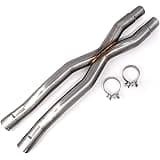 X-Pipe Mid-pipe 2.5 in. for Ford Mustang GT 2015-2018 S550 5.0L V8 Coyote