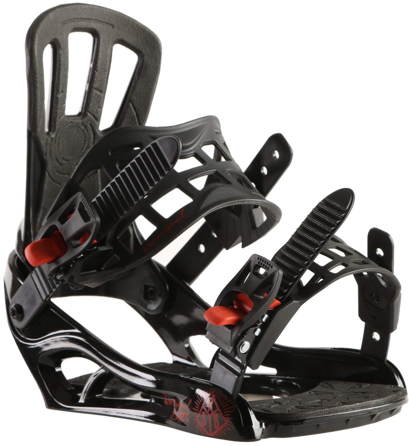 Rossignol Battle Black Snowboard Bindings Mens