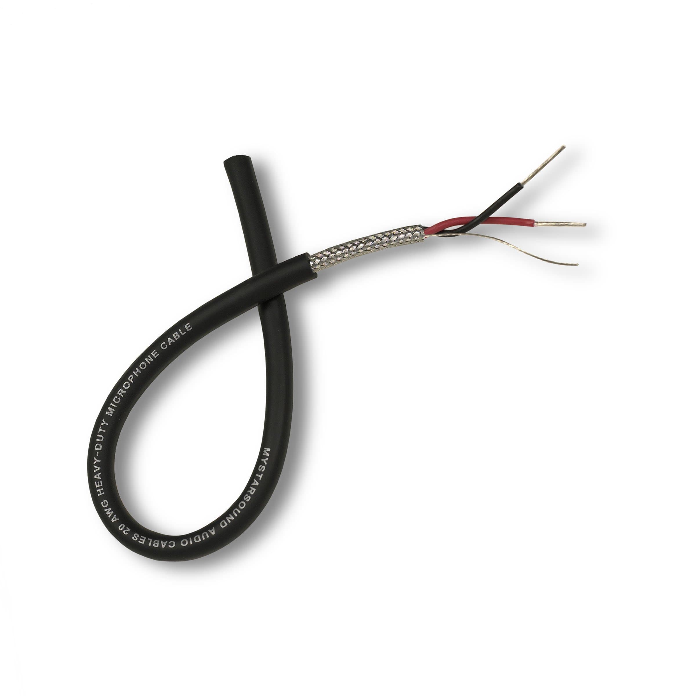 Microphone Wire / Cable Bulk 20 Gauge 95% Shielding USA Made Hi End (75 Ft)