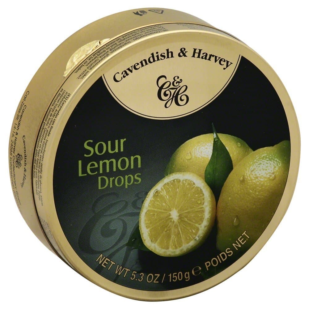 Cavendish & Harvey Candy Tin Lemon