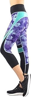 Womens Outdoor Capris Fitness Tights Leggings Walking Running Yoga Pants