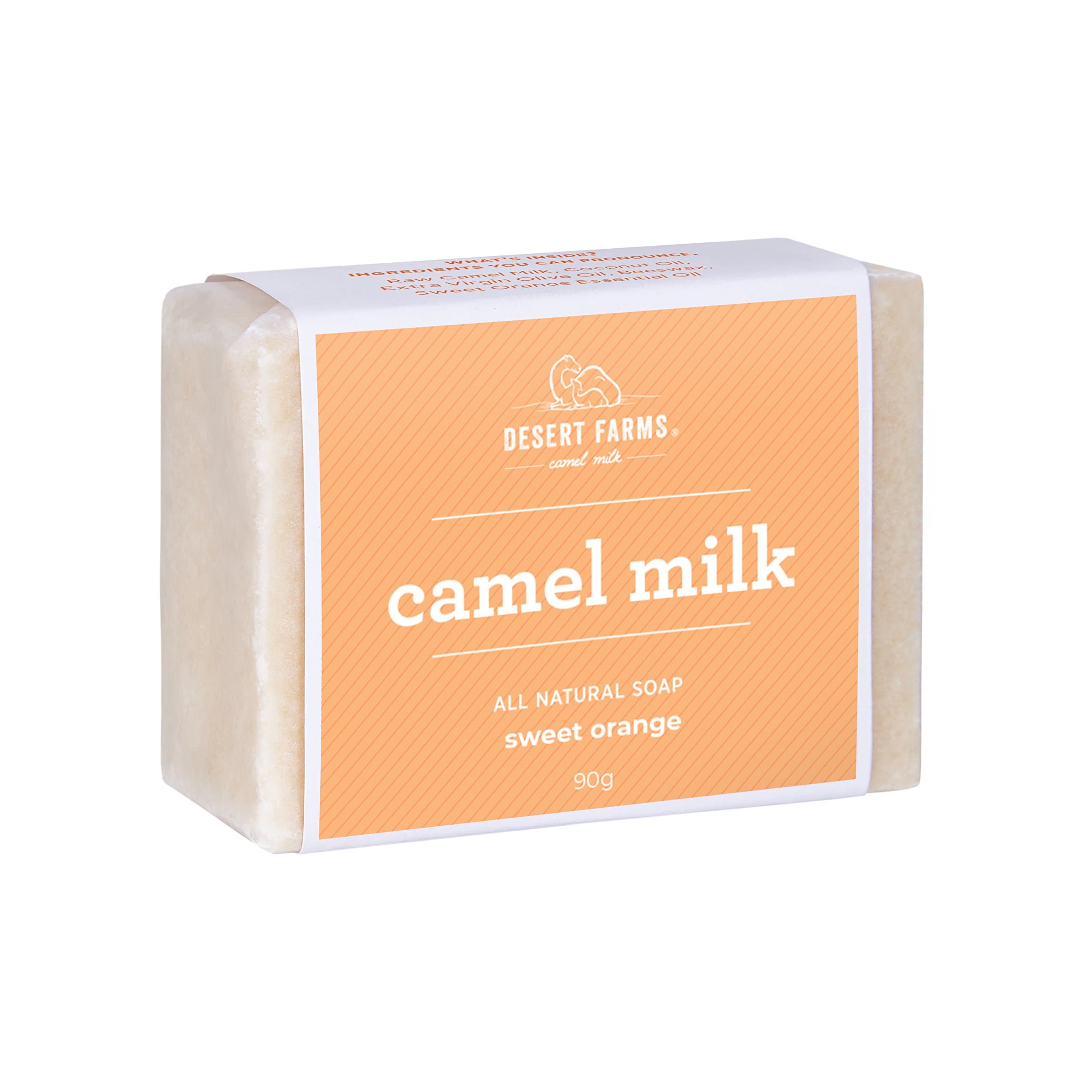 RAW Camel Milk Soap (Sweet Orange)