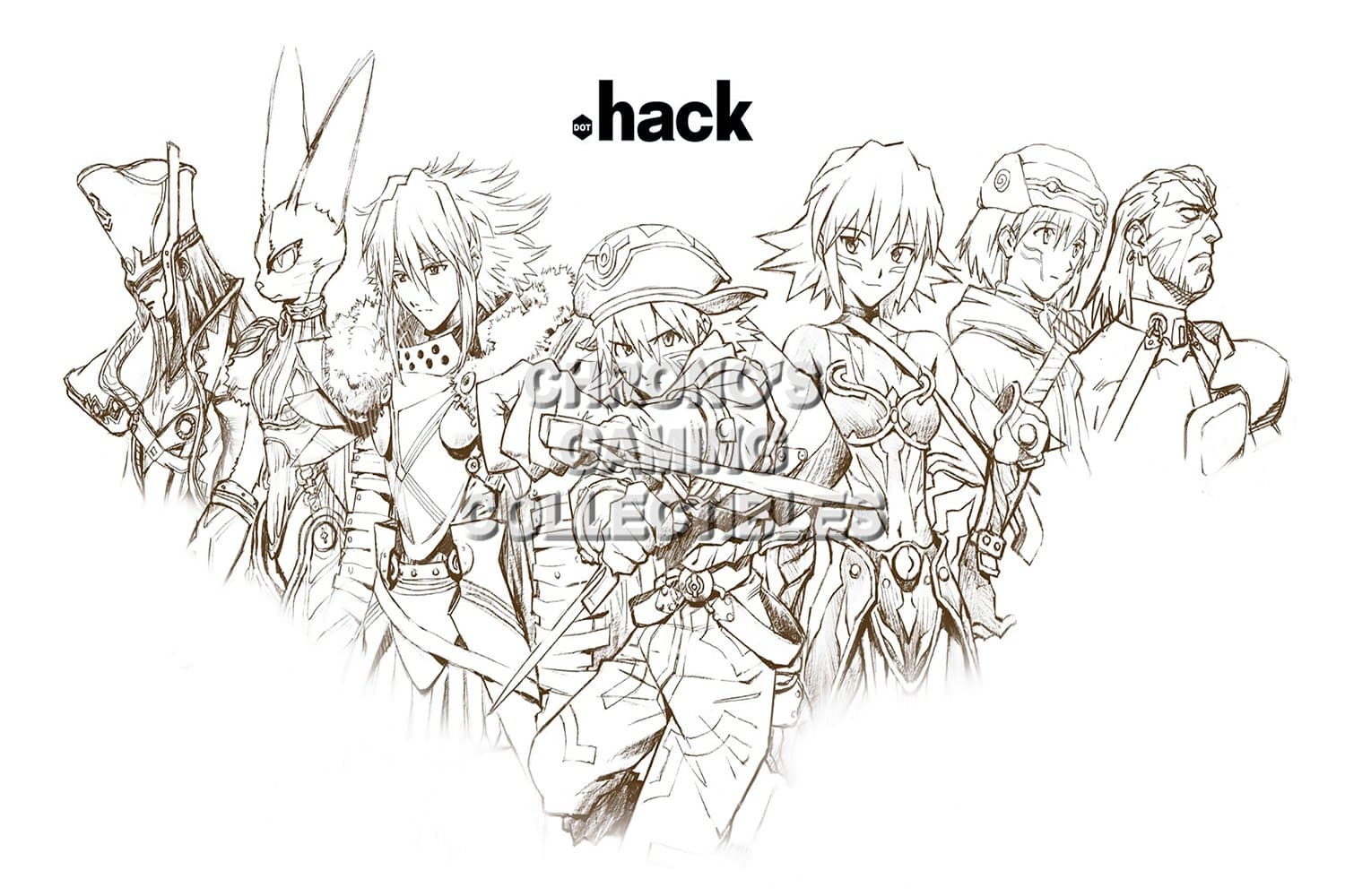 Dot Hack CGC Huge Poster Glossy Finish DOT016 (24" x 36" (61cm x 91.5cm))