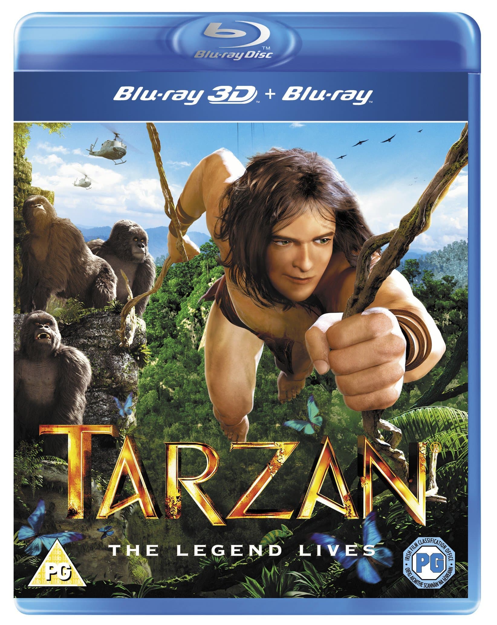 Tarzan [Blu-ray 3D + Blu-ray] [2014]