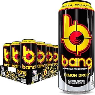 Vpx Bang, Lemon Drop, 16 Fl Oz (12 Count)