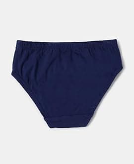 Jockey SG01 Girl's Super Combed Cotton Panty with Ultrasoft Waistband (Pack of 3)