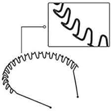 Trending Trunks Zigzag Wave Metal Hairband Zig Zag Hair Band for Men and Women, Black