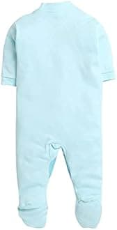EIO® 100% Cotton Rompers Sleepsuits Jumpsuit Night Suits for Infants Newborn Baby Boys & Girls