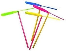 Aarisha Dragon Fly Copter Toys for Kids, Set of 25, Flying Hand Spinner Toys with Assorted Vibrant Colors, Outdoor Toys for Boys & Girls, Birthday Party Favors & Goody Bag Fillers for Children