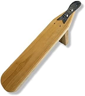 SKYLOTUS Coconut Scraper | Shredder | Grater | Stainless Steel Blade Coconut Grater Made with Natural Wood 400 Grams