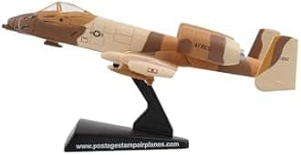 POSTAGE STAMP 1/140 A-10 ウォートホッグ アメリカ空軍 完成品