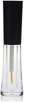 3PCS 2ml Clear Empty Mini Lip Gloss/Eyeliner Liquid/Mascara Tube Set with Black Cap DIY Makeup Cosmetic Lip Balm Container Lipstick Vial Bottles for Lipgloss Eyelashes Growth Oil Sample Packing