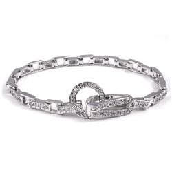 Silvertone Horseshoe Bracelet