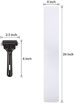 Non Slip Stair Treads - Clear - 24