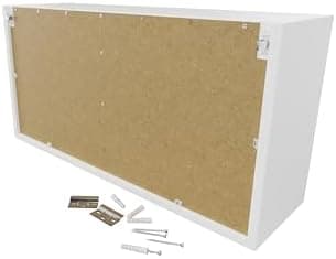 PLATAN ROOM Bathroom Cabinet 60/80/120 Wide Bathroom Furniture Bathroom Folding Wall Cabinet High Gloss Matt White (Sonoma Oak, 80 x 40 x 25)