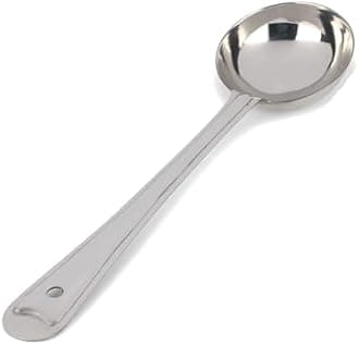 Kanshita's Rasoiware 28 cm Stainless Steel Ladle – Cooking Spoon for Stirring and Serving Soups