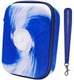 PAIYULE Hard Case Compatible Phase 10 Card Game. Fits up to 360 Cards. Includes 2 Removable Divider(Blue)