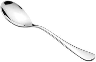 Serving Spoon 18-chrome Stainless Engraved Handle