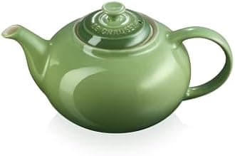 Le Creuset Stoneware Classic Teapot, 1.3 litres, Serves 3-4 Cups, Bamboo, 70703132200000